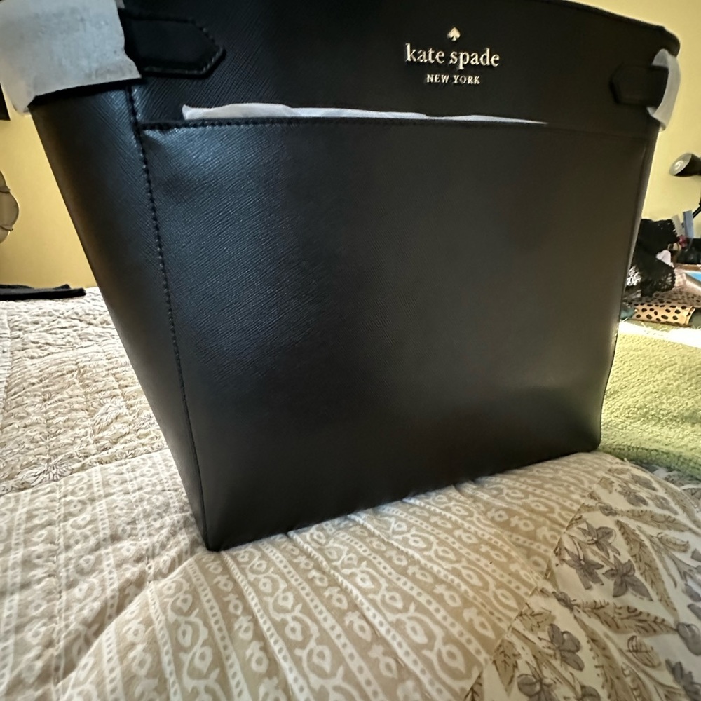 Kate Spade Sleek Black Handbag